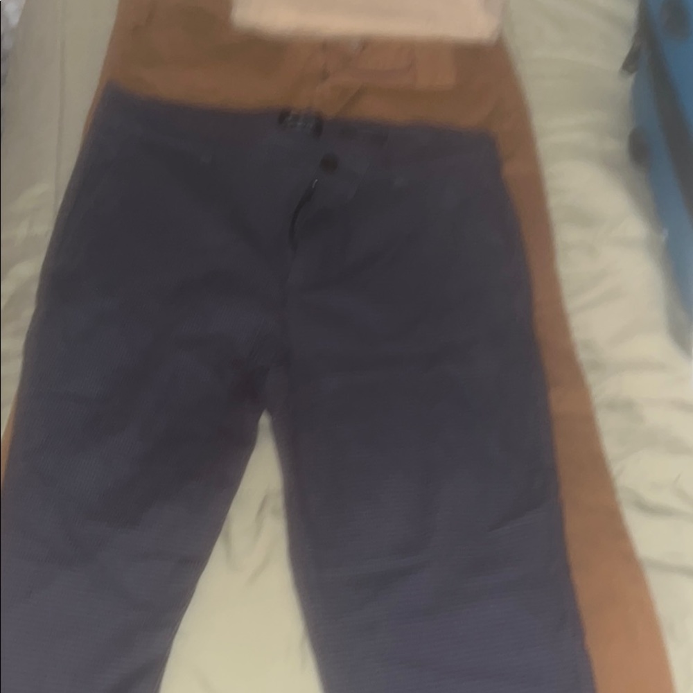 Ben Sherman Black and Brown Chinos